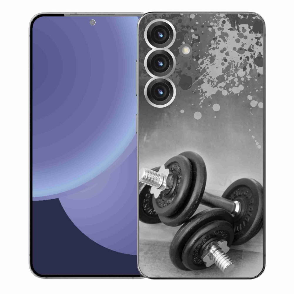 Zselés borítás mmCase Samsung Galaxy S25+ készülékhez - súlyzók 1