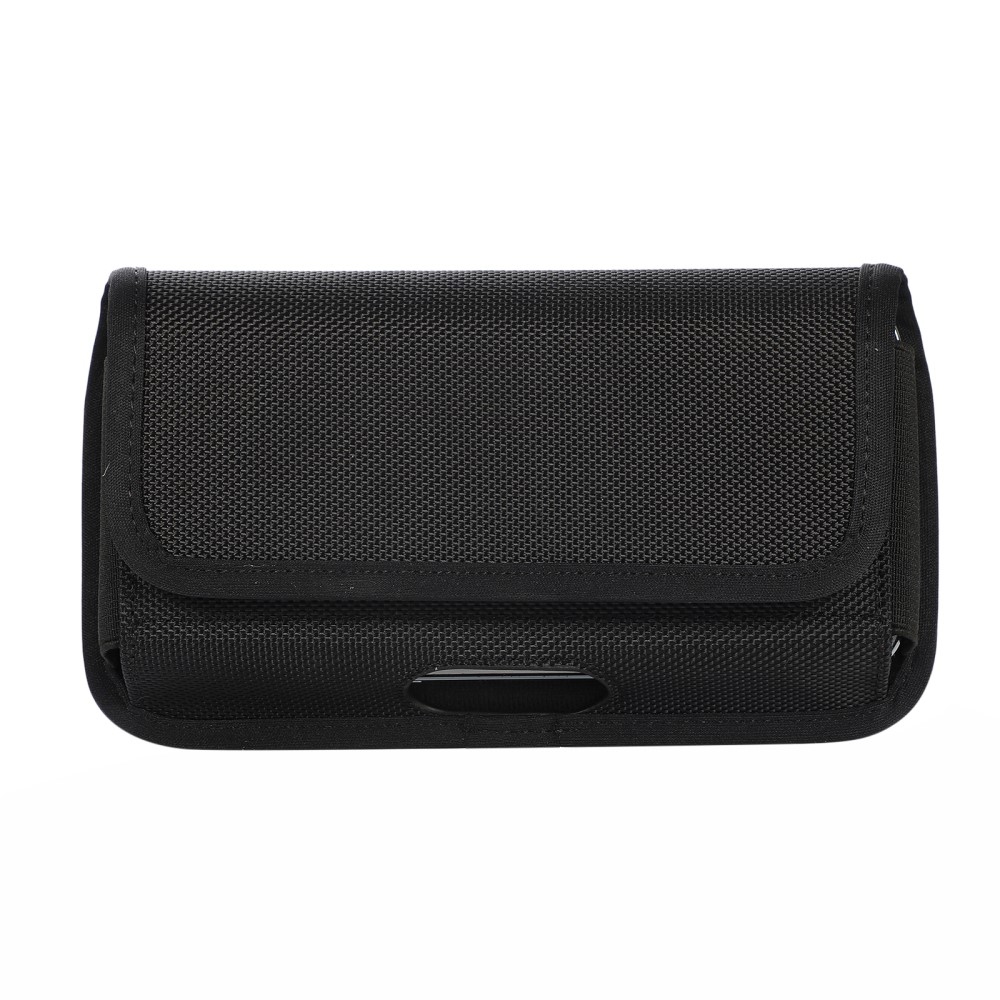 Nylon univerzális övtáska 175 x 95 x 20 mm - fekete