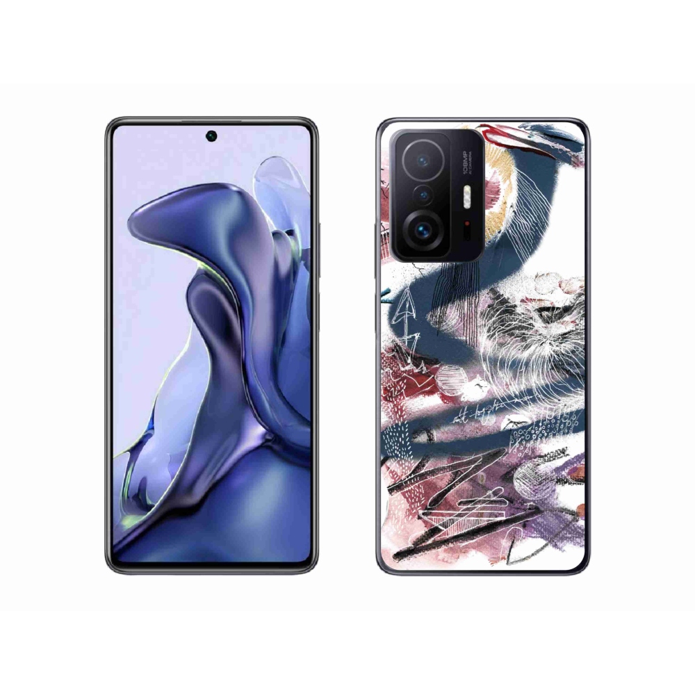 Gél borítás mmCase a Xiaomi 11T számára - absztrakt motívum 28
