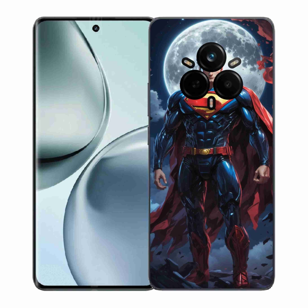 Gél borítás mmCase a Realme 14 Pro+ 5G számára - superman