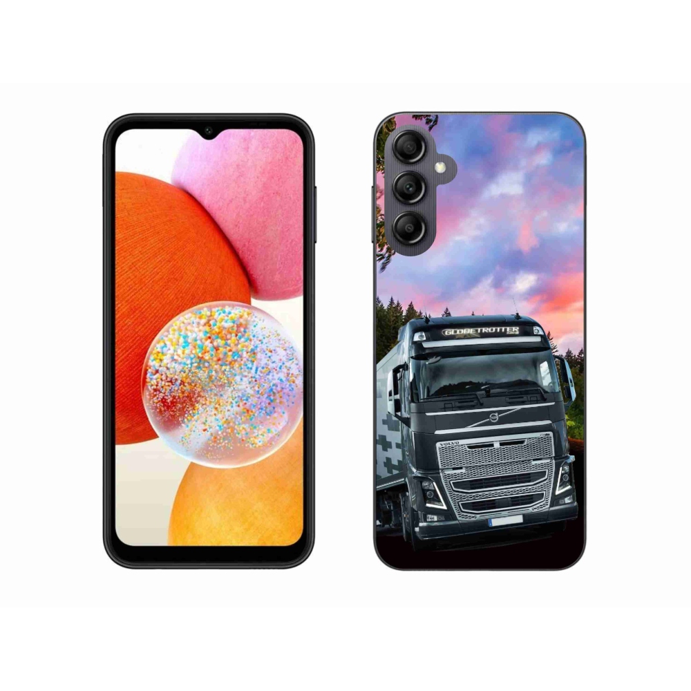 Gél védőburkolat mmCase Samsung Galaxy A14 4G/5G - teherautó 2