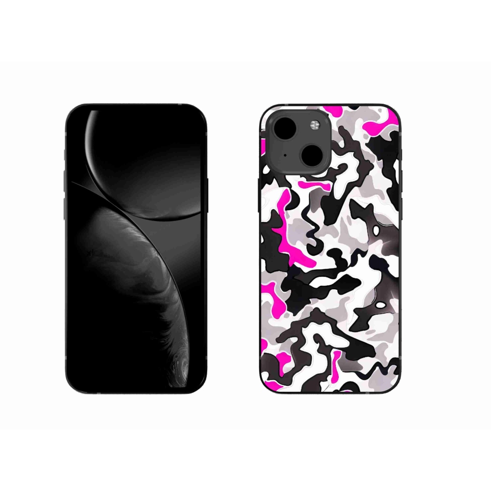 Zselés borítás mmCase iPhone 13 6.1 készülékhez - terepszínű minta 5