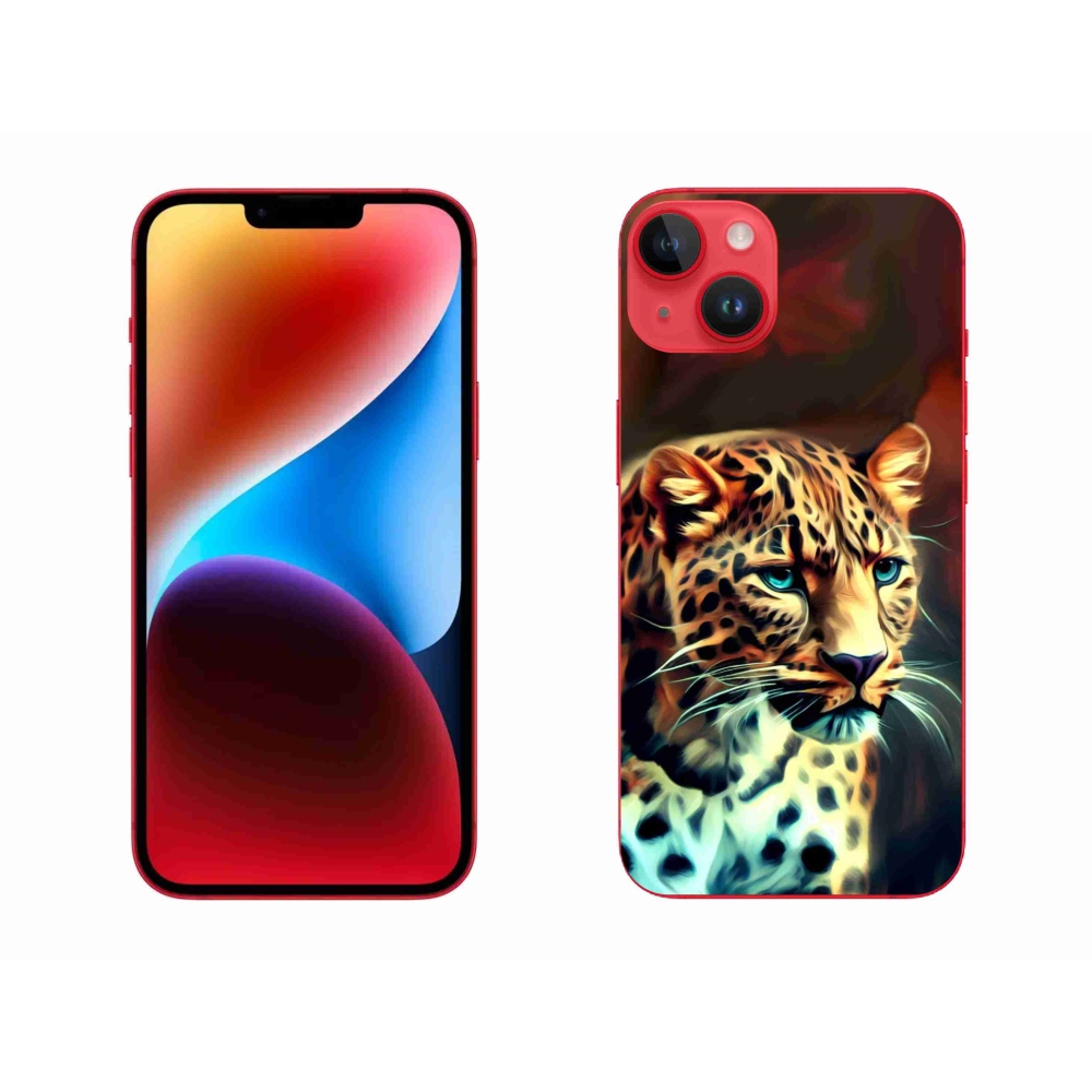 Zselés borítás mmCase iPhone 14 Plus készülékhez - leopárd