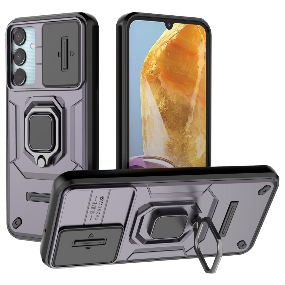 Lencseálló hibrid borítás a Samsung Galaxy M15 5G készülékre - lila