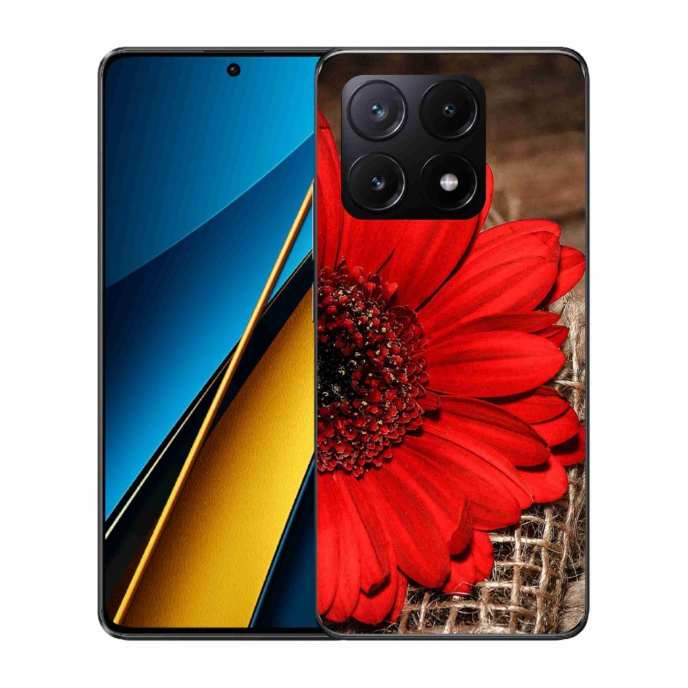 Gél borítás mmCase a Xiaomi Poco X6 Pro 5G-hez - gerbera