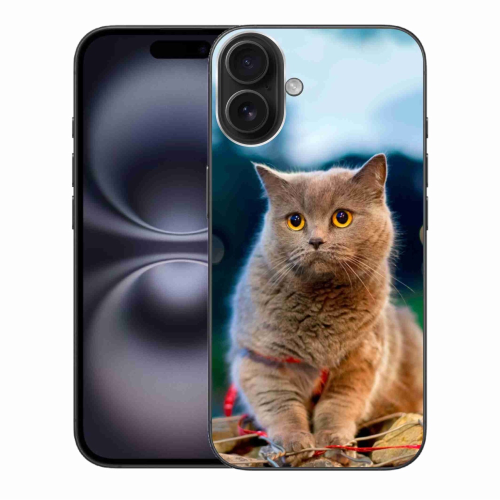 Gél védőburkolat mmCase iPhone 16 Plus készülékhez - Brit kék 2