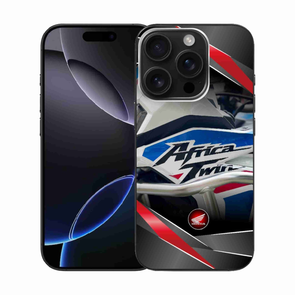 Gél borítás mmCase iPhone 16 Pro készülékhez - motoros honda