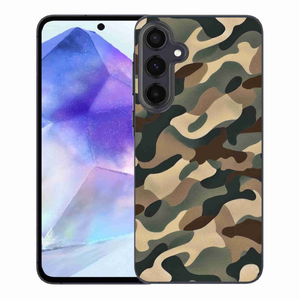 Gél védőhuzat mmCase Samsung Galaxy A55 5G - terepszínű minta 11