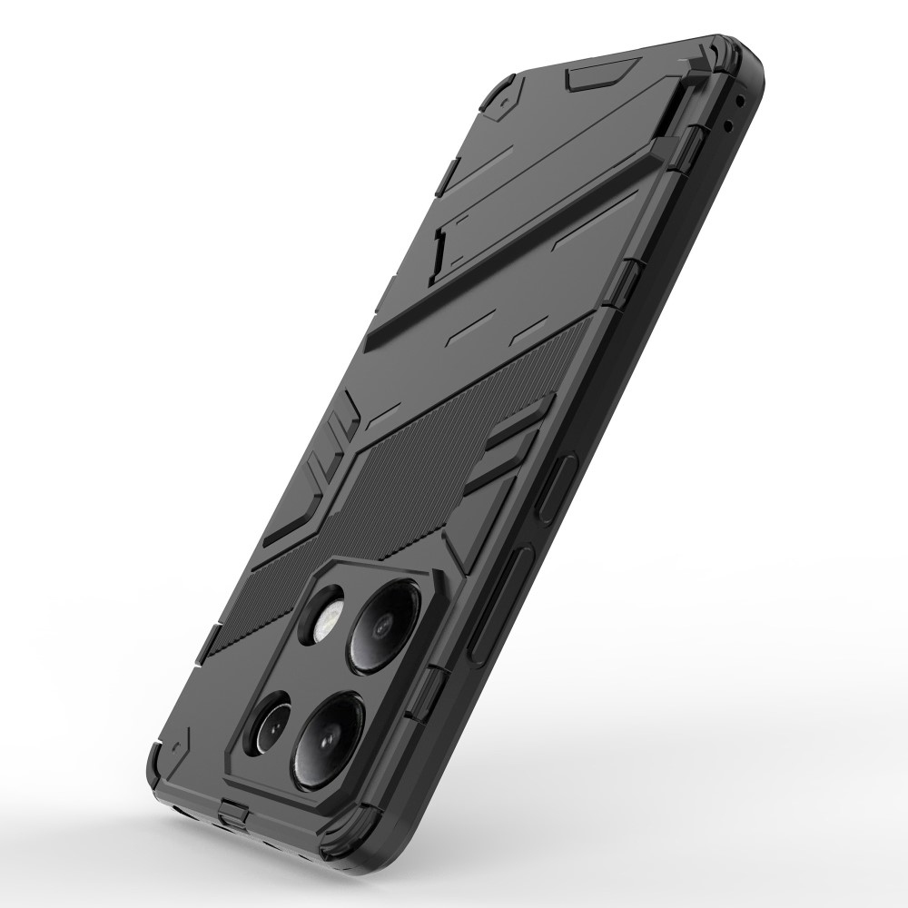 Tartós borítás Xiaomi Redmi Note 13-hoz - fekete