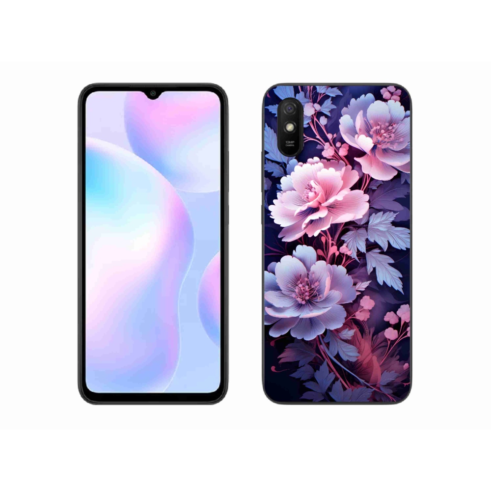 Gél borító mmCase a Xiaomi Redmi 9A - virágok 11