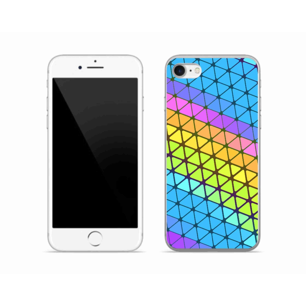 Gél borítás mmCase iPhone SE (2020) - absztrakt motívum 16