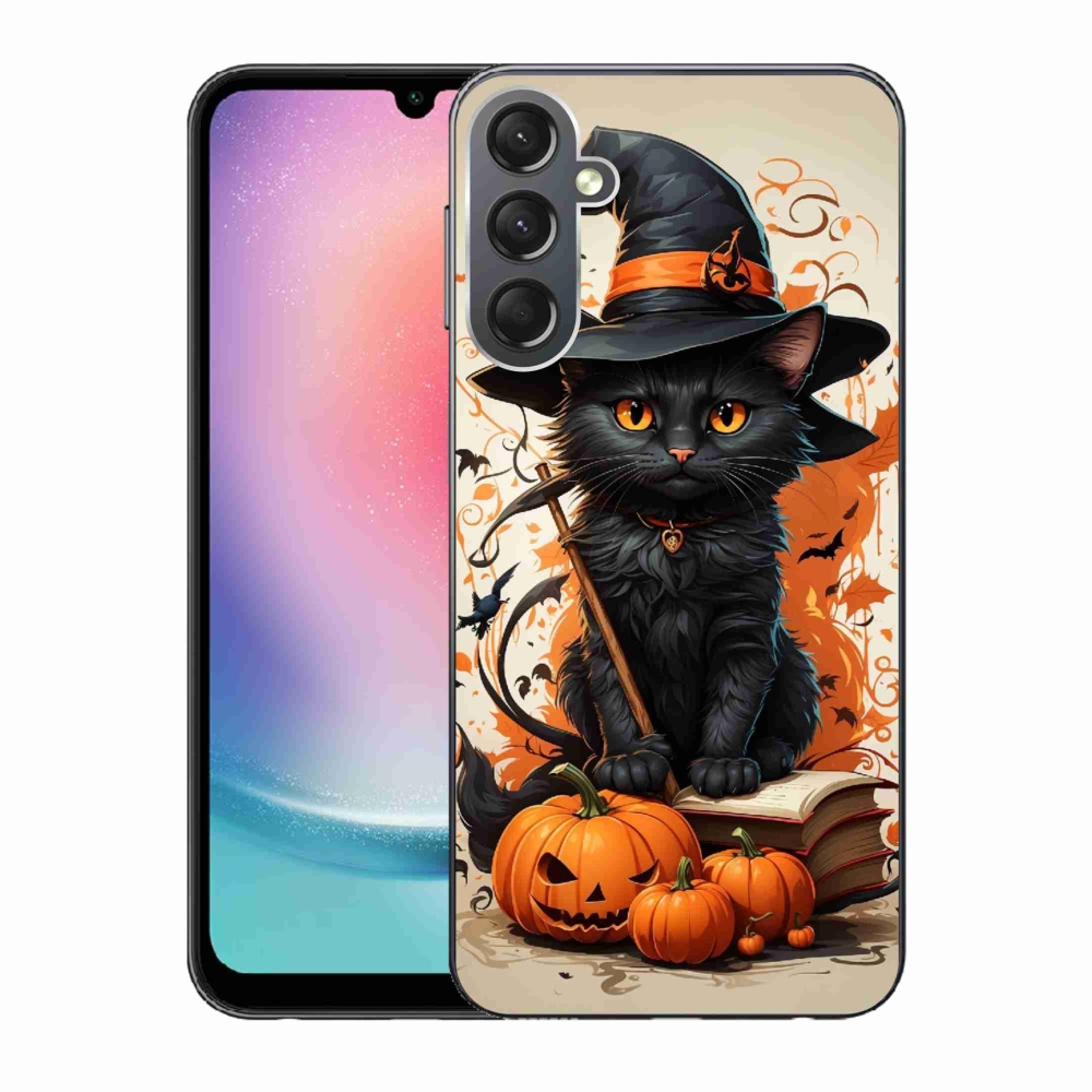 Gél borítás mmCase Samsung Galaxy A24 készülékhez - macskavarázsló