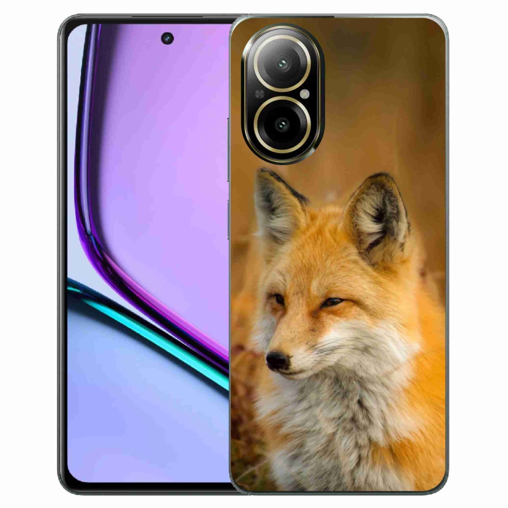 Zselés borítás mmCase a Realme C67 készülékhez - róka