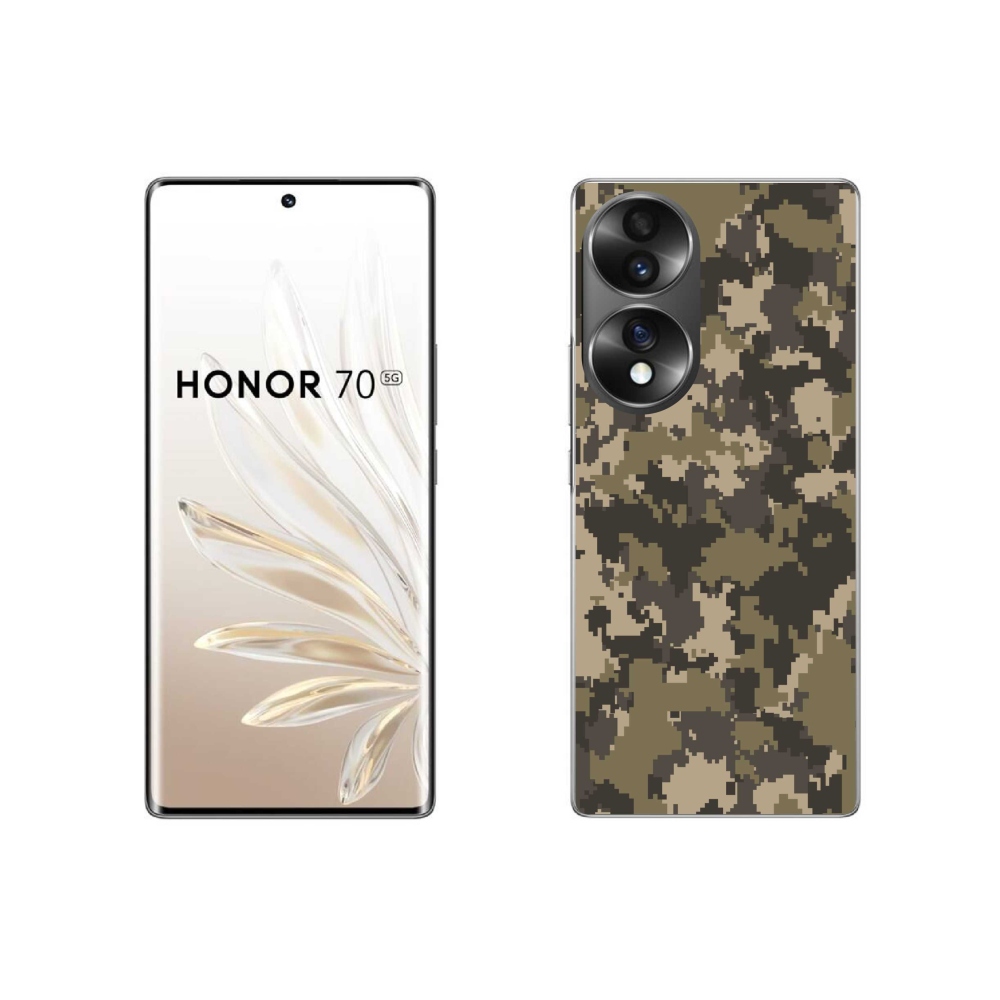 Gél borítás mmCase for Honor 70 - terepszínű minta 12
