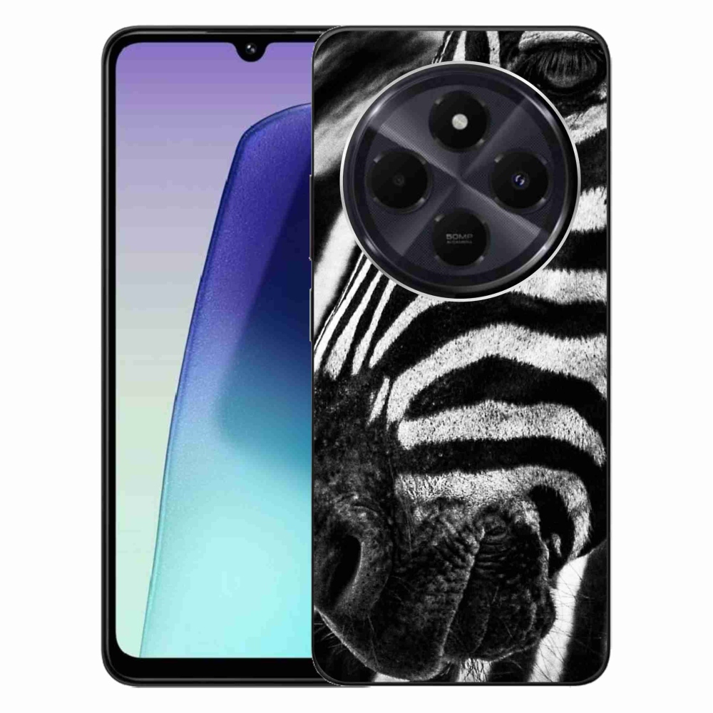 Gél borítás mmCase a Xiaomi Redmi 14C/Poco C75-hez - zebra