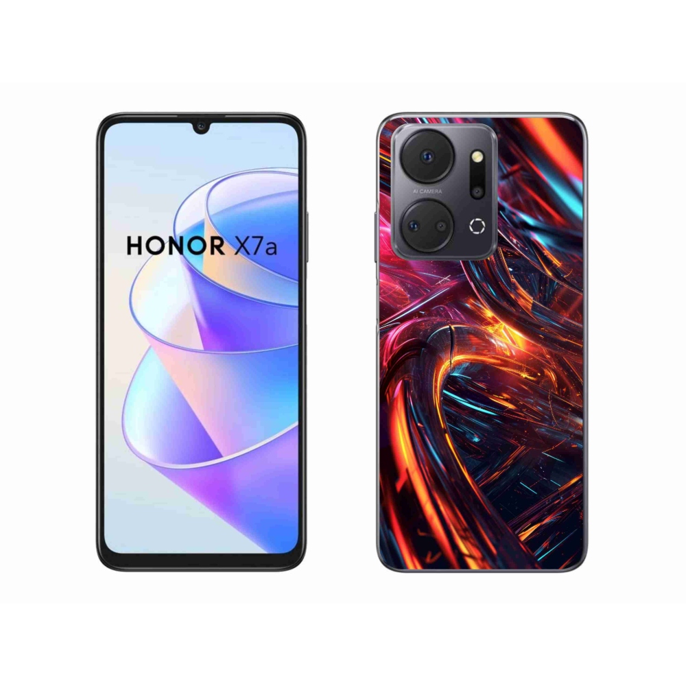 Zselés borítás mmCase a Honor X7a számára - absztrakt motívum 10