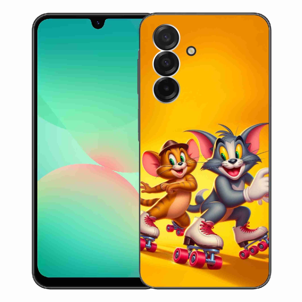 Gél védőhuzat mmCase Samsung Galaxy A26 5G - tom and jerry
