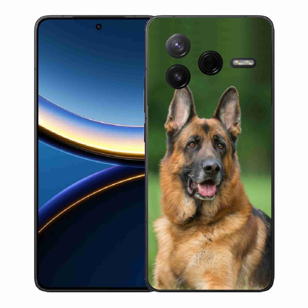 Gél borítás mmCase a Xiaomi Poco F7 Pro számára - Német juhászkutya