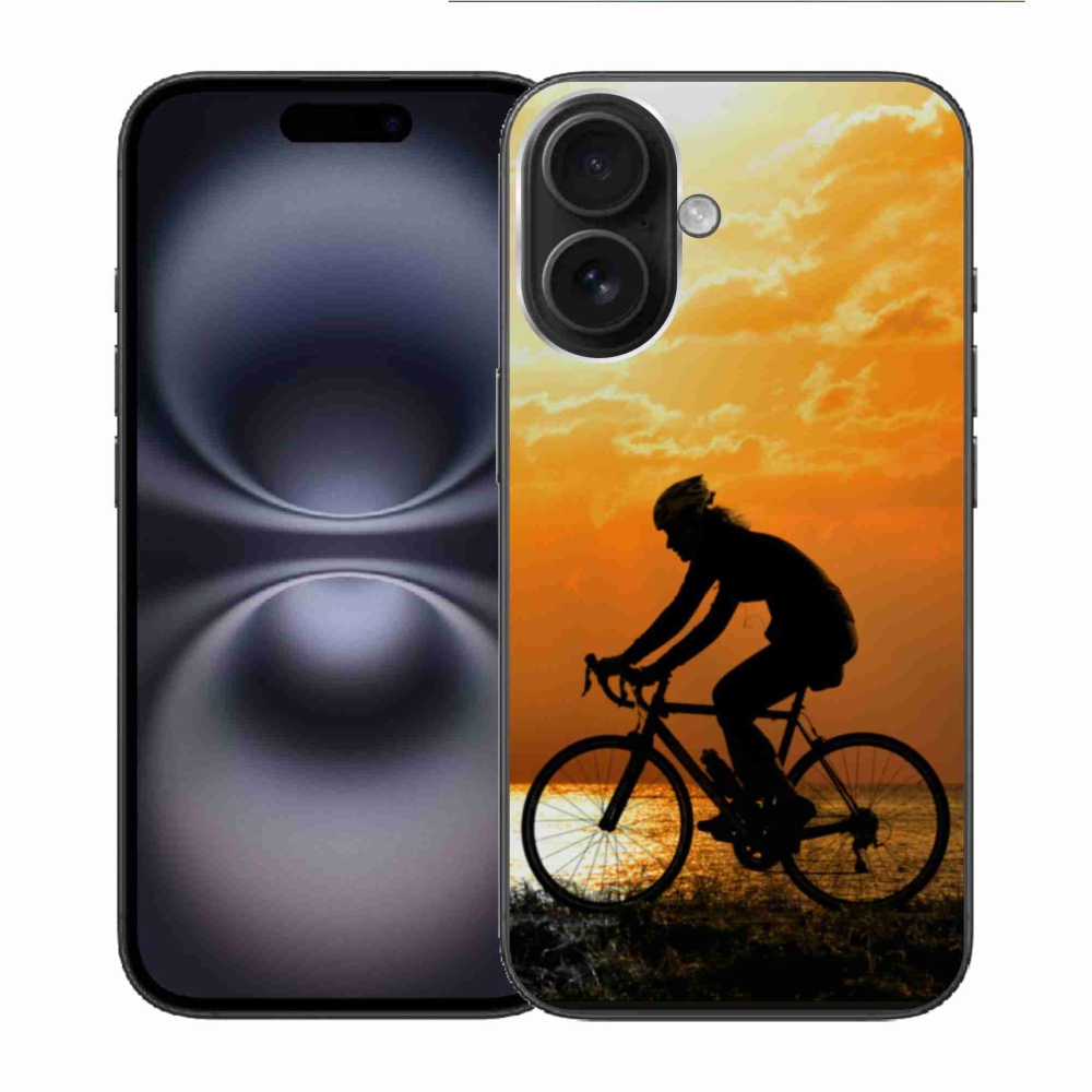 Gél borítás mmCase iPhone 16-hoz - kerékpározás