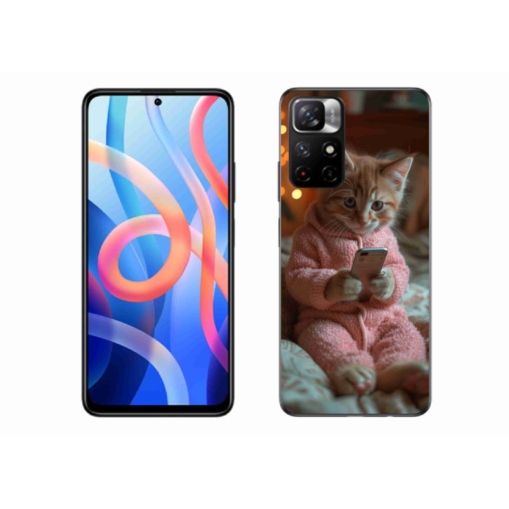Gél borító mmCase a Xiaomi Redmi Note 11S 5G - baba a mobillal