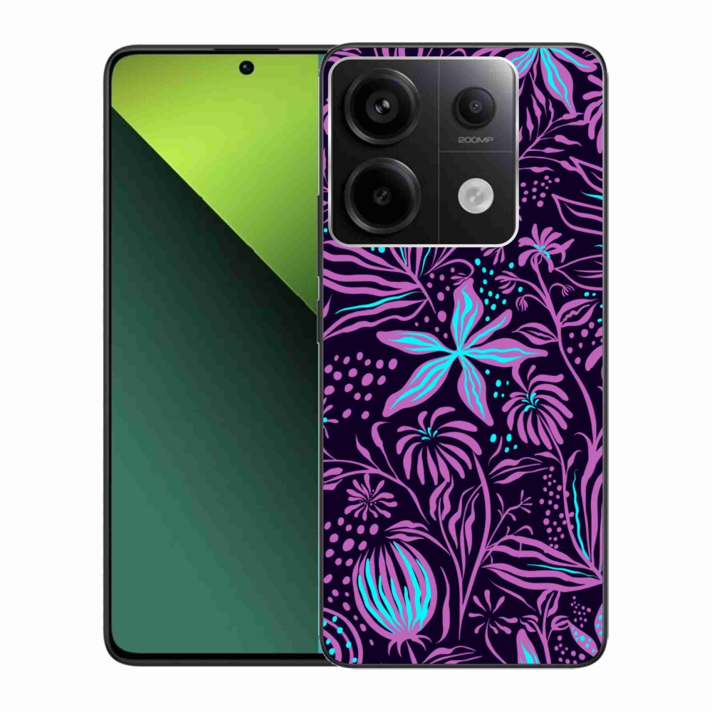 Gél borítás mmCase a Xiaomi Redmi Note 13 Pro 5G/Poco X6 5G számára - virágok 2