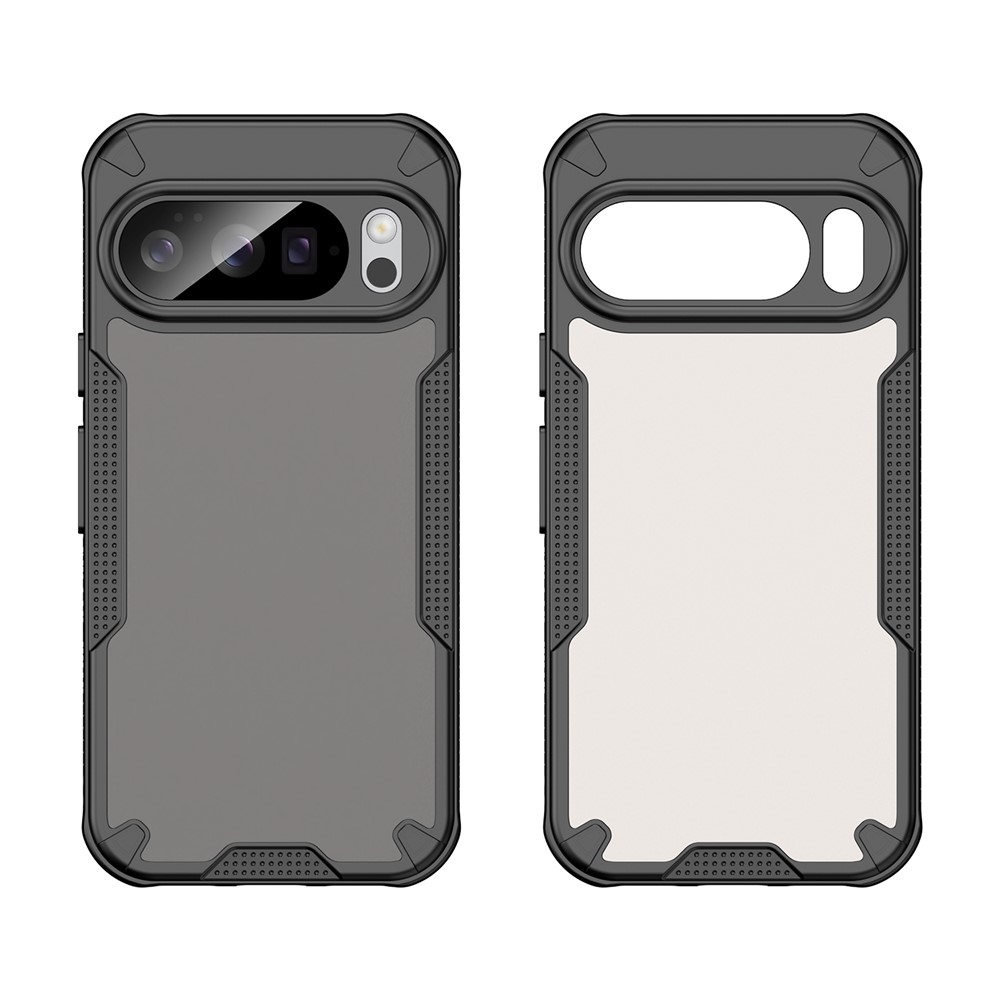Fagyasztott tartós borítás a Google Pixel 10 Pro/Pixel 10 készülékhez - fekete