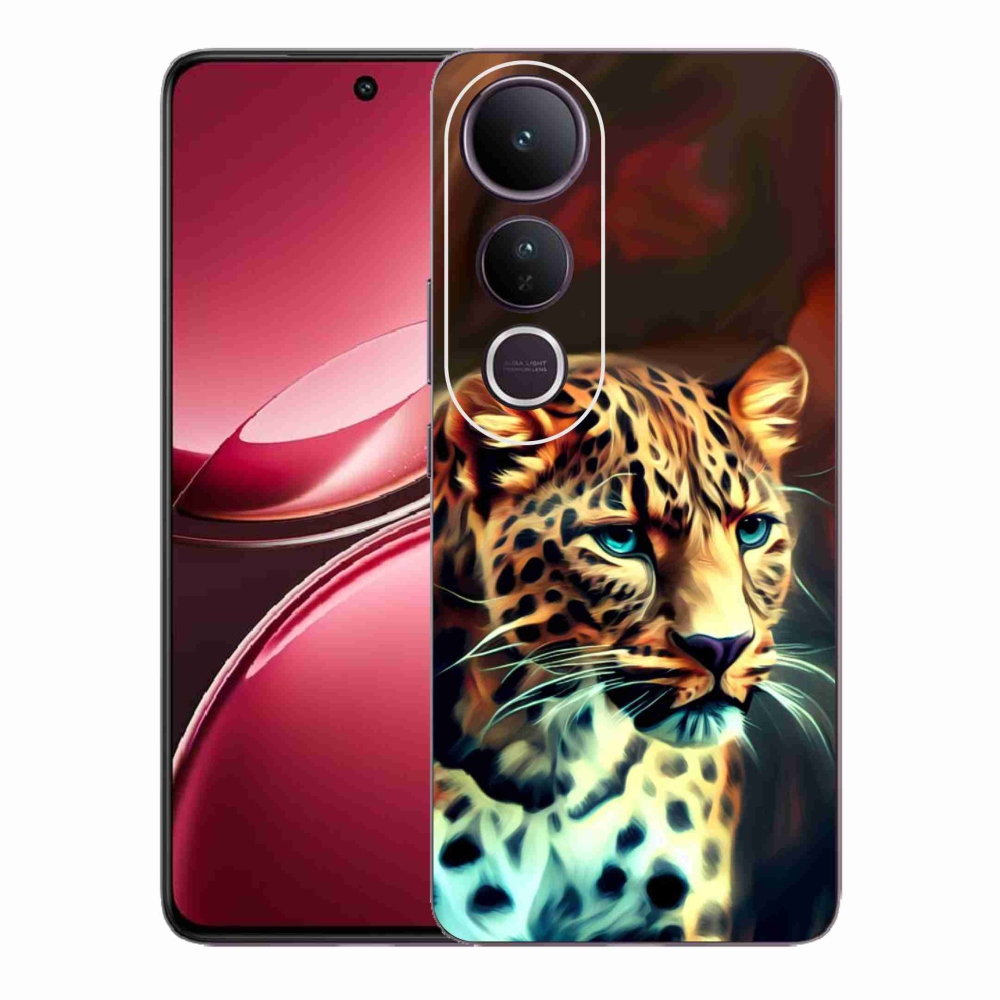 Gél borítás mmCase a Vivo V50 Lite 4G/5G készülékhez - leopárd