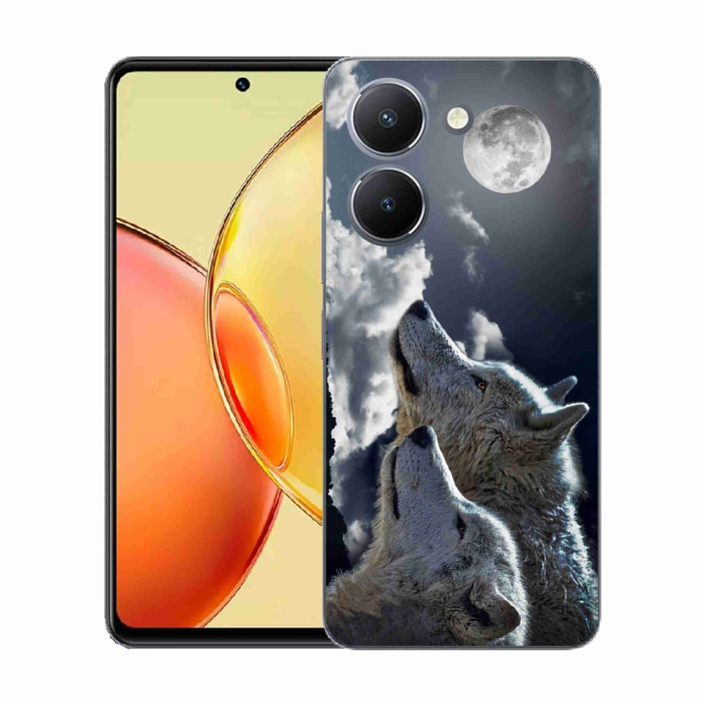 Zselés borítás mmCase a Vivo Y36-hoz - farkasok