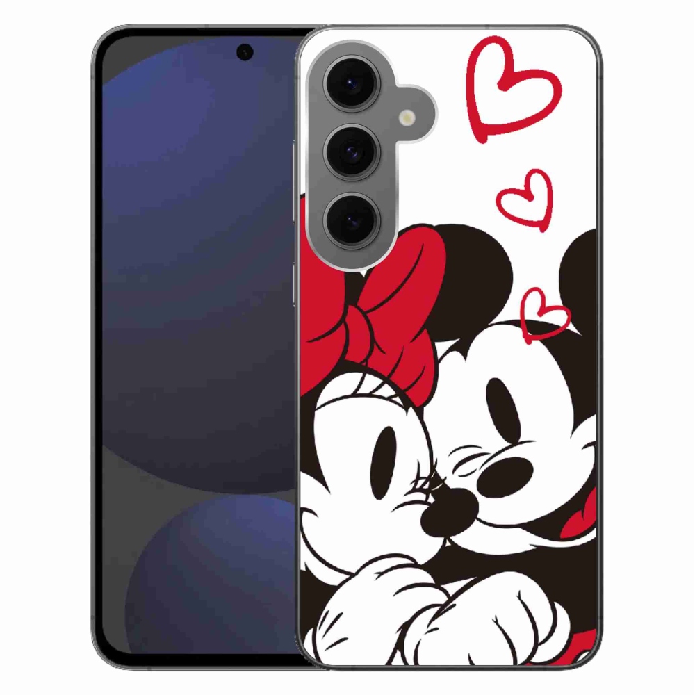 Gél védőhuzat mmCase Samsung Galaxy S24 FE - minnie és mickey