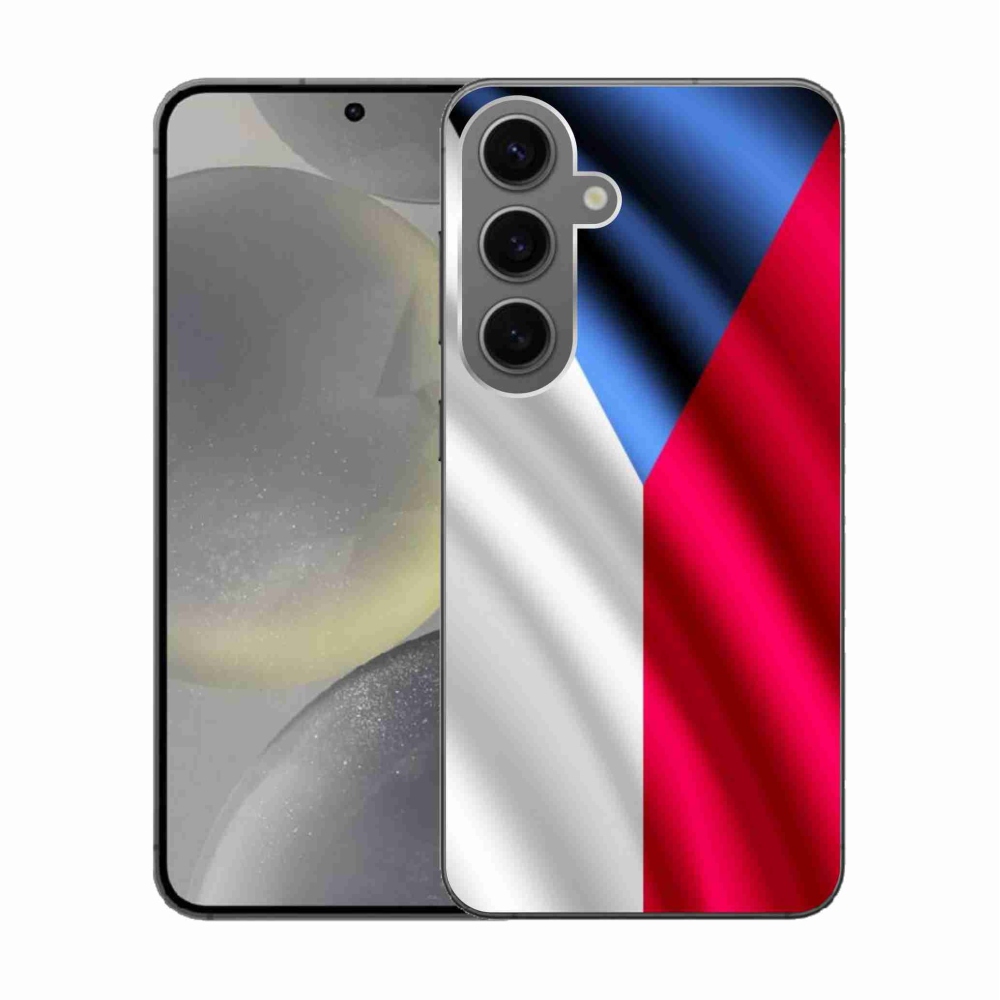 Gél védőhuzat mmCase Samsung Galaxy S24 - cseh zászlóhoz