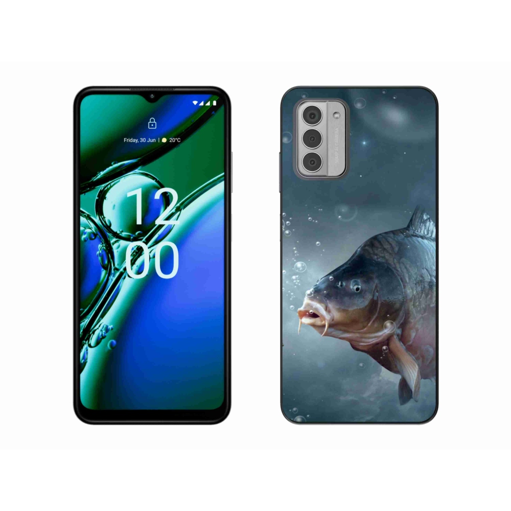 Zselés borítás mmCase a Nokia G42 készülékhez - ponty és buborékok