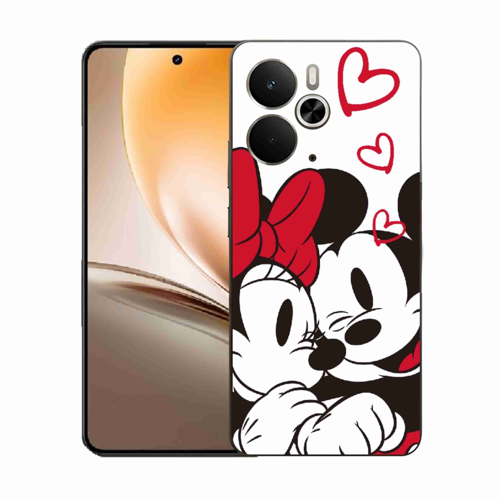 Gél borító mmCase a Realme 14 5G készülékhez - minnie és mickey
