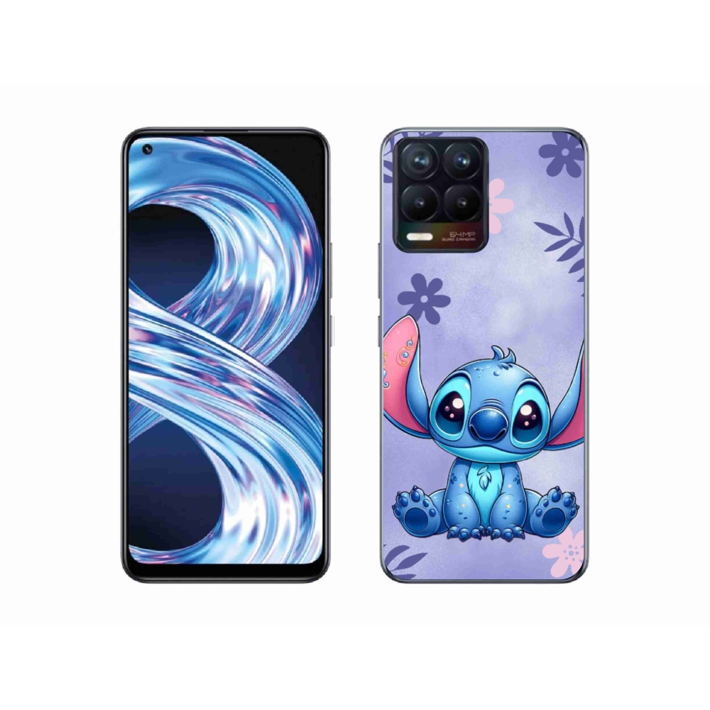 Gél borítás mmCase a Realme 8 4G-n - öltés