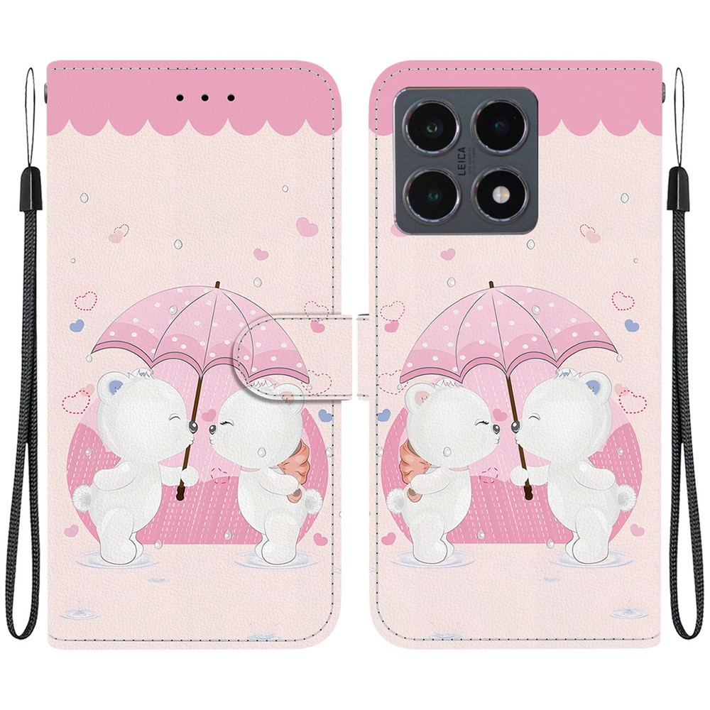 Sokoldalú könyv tok Xiaomi 15T - mackókhoz