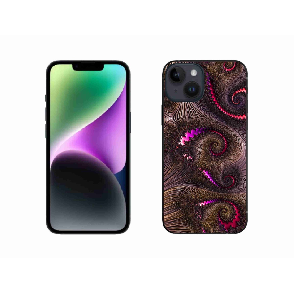 Gél borítás mmCase iPhone 14 készülékhez - absztrakt motívum 24