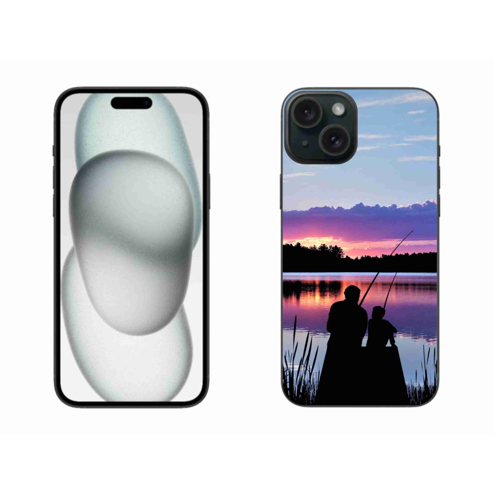 Gél védőburkolat mmCase iPhone 15 Plus készülékhez - Fishing 2
