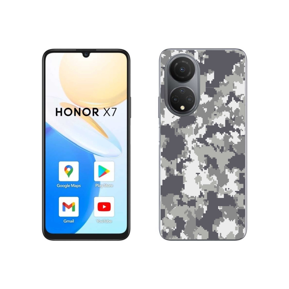 Zselés borítás mmCase a Honor X7-hez - terepszínű minta 2