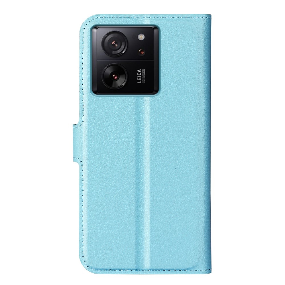 Litchi könyv tok Xiaomi 13T/13T Pro-hoz - kék