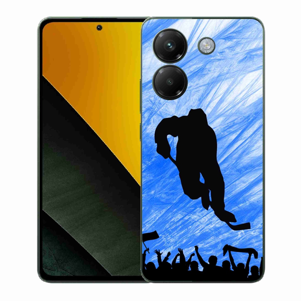 Gél borítás mmCase a Xiaomi Poco M7 Pro 5G számára - hokijátékos