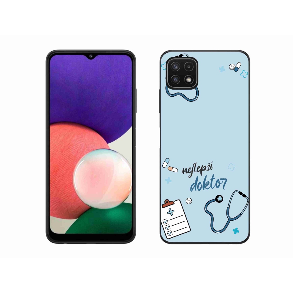 Gél borítás mmCase Samsung Galaxy A22 5G - Best Doctor