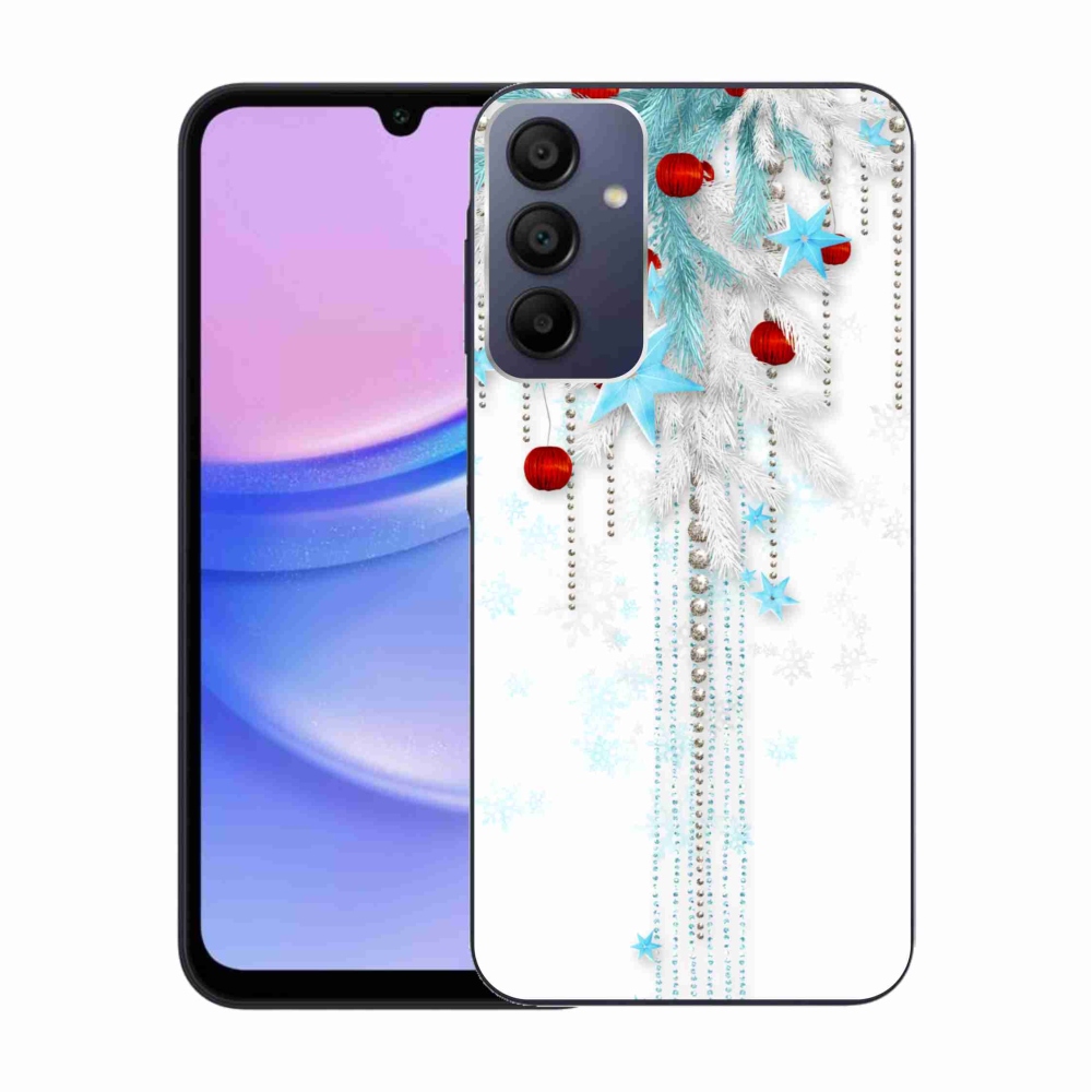 Gél borítás mmCase Samsung Galaxy A15 4G/5G - karácsonyi dekorációk