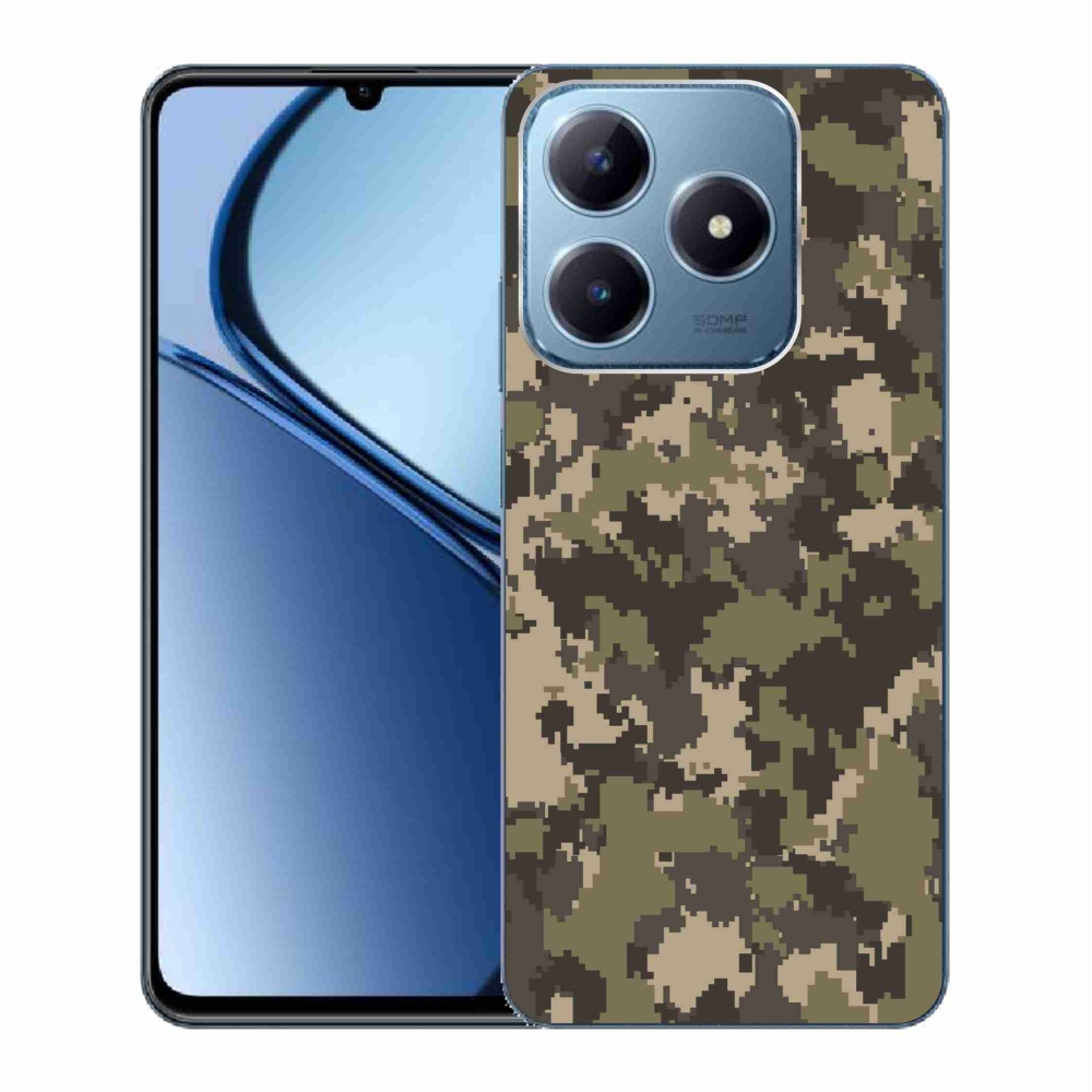 Zselés borítás mmCase a Realme C63 készülékhez - álcázó minta 12
