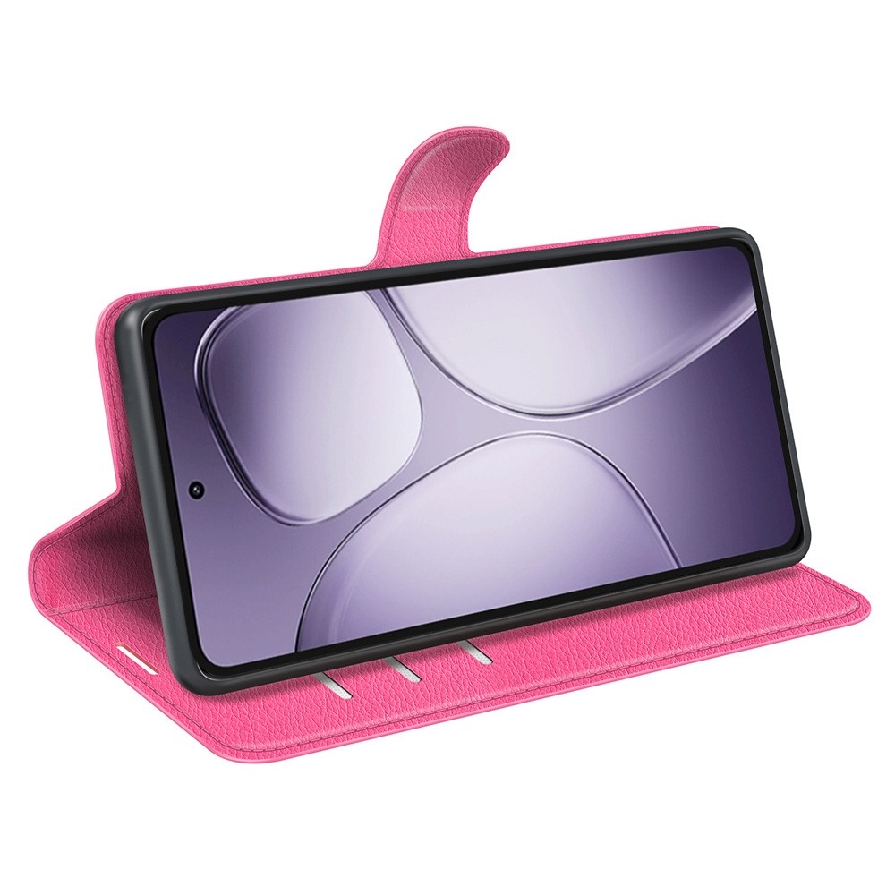 Litchi könyv tok a Xiaomi 14T Pro-hoz - rózsaszínű