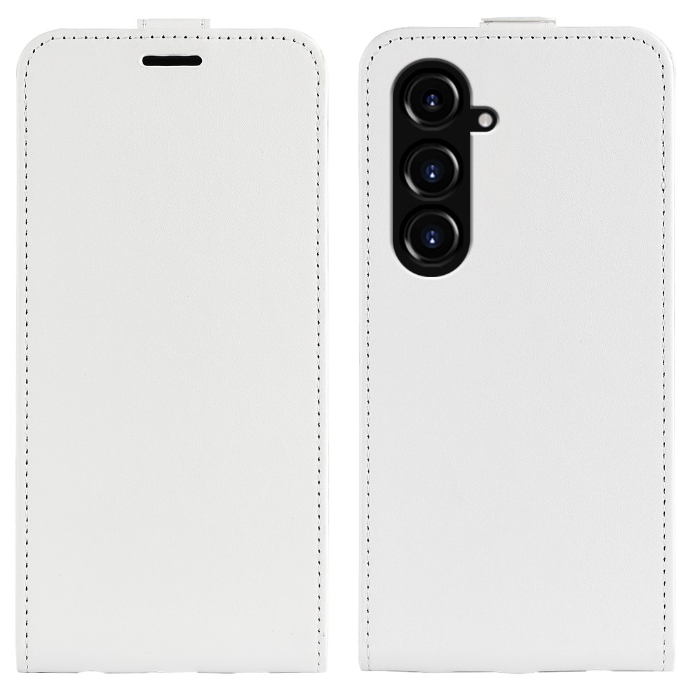 Függőleges könyvtáska Samsung Galaxy S23 FE készülékhez - fehér