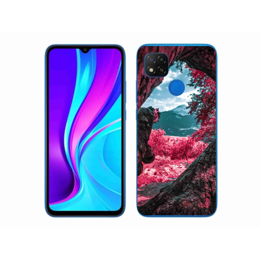 Gél borítás mmCase a Xiaomi Redmi 9C-hez - hegyi kilátás