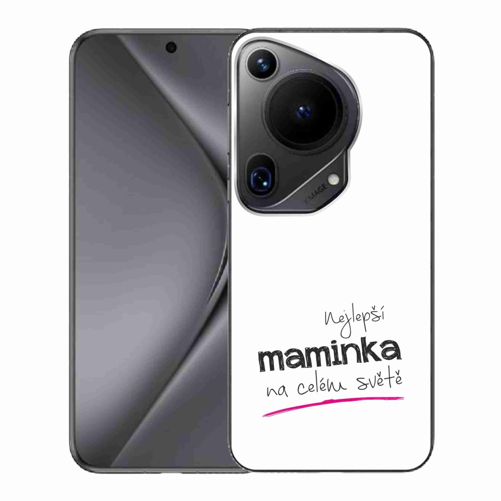 Gél borító mmCase a Huawei Pura 70 Ultra - legjobb anya 4 fehér háttérrel