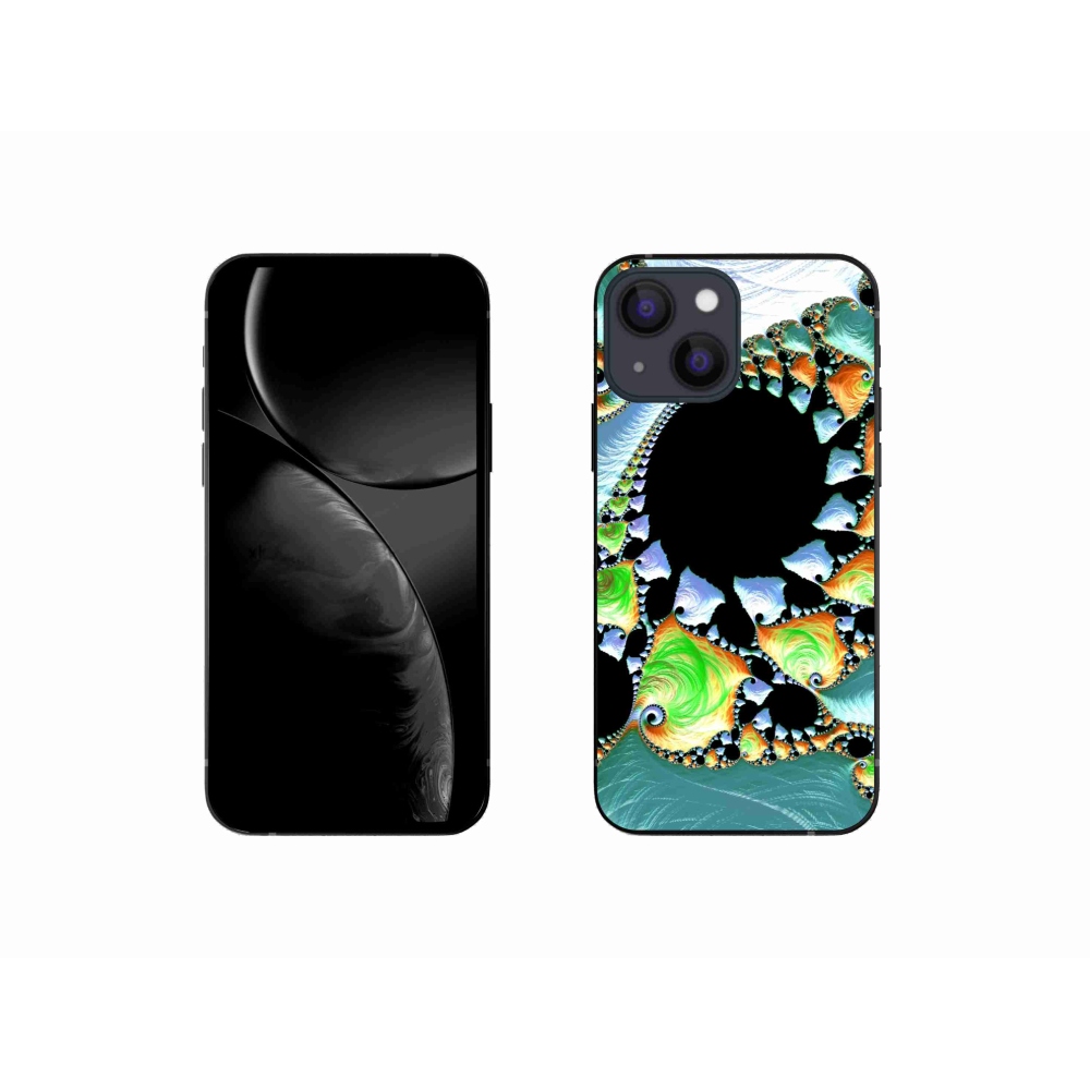 Gél borítás mmCase iPhone 13 mini készülékhez - absztrakt motívum 21
