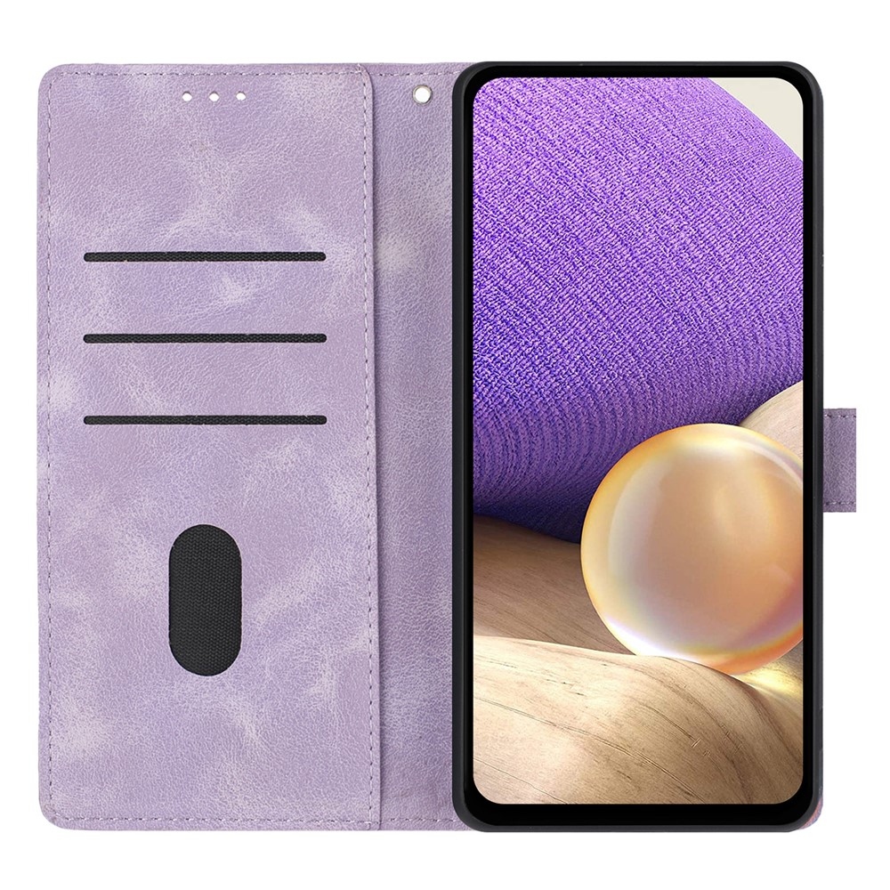 Háromszögek könyv tok Xiaomi 15T-hez - lila