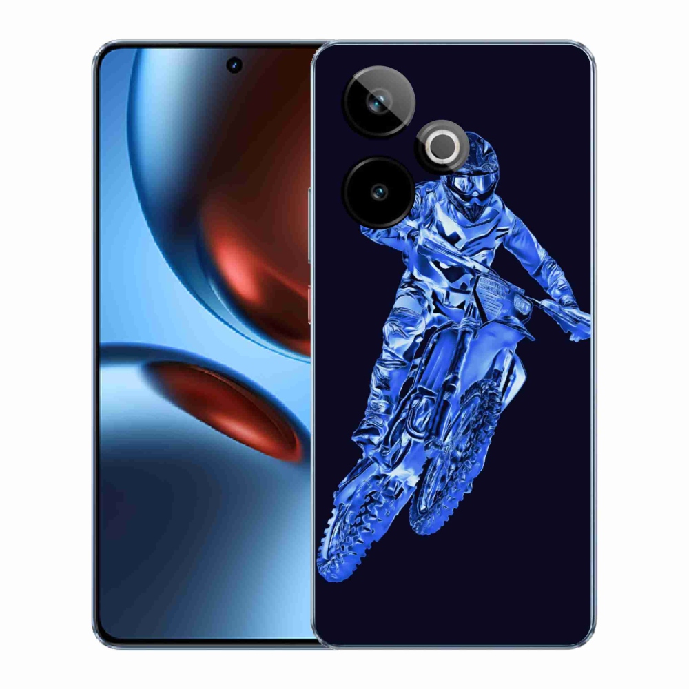 Rugalmas zselés tok mmCase képpel a Realme GT 7 5G/GT 7T 5G - motocross 1