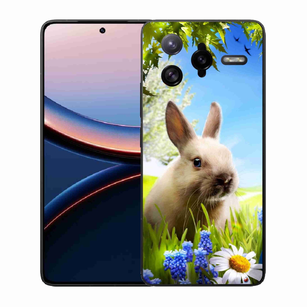 Gél borítás mmCase a Xiaomi Poco F7 Ultra számára - nyuszi